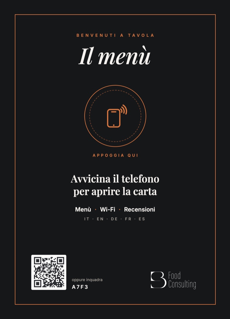 Placca da tavolo neutra SB Food, scura